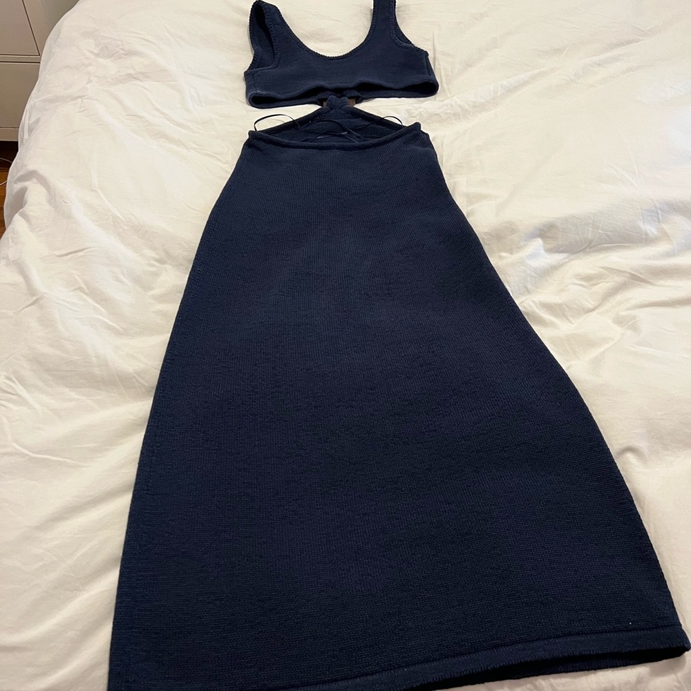 Like New Cult Gaia Bank Knit Dress